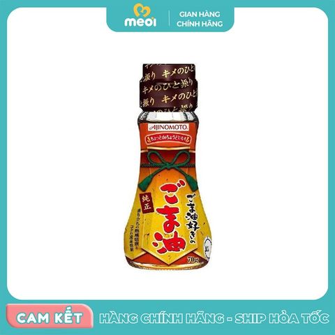 Dầu mè Ajinomoto NĐ Nhật 70g