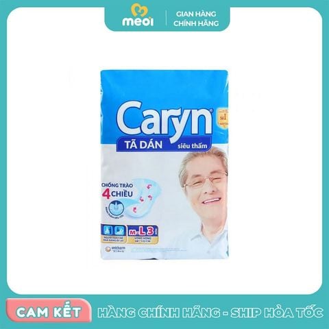 Tã giấy Caryn M/L 3 miếng