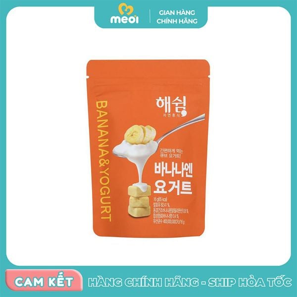  Sữa chua sấy lạnh Haeswim vị chuối gói 16g 
