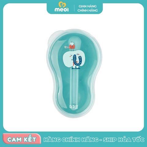  Set bát ăn dặm củ lạc kèm thìa AAG 