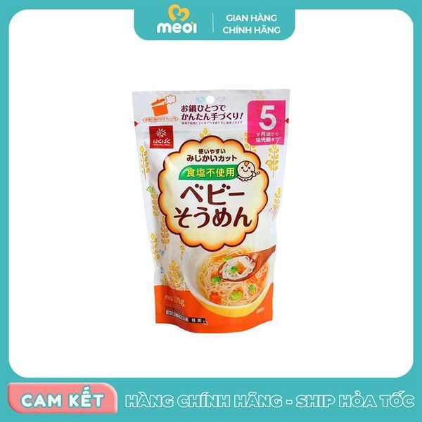  Mì Somen Hakubaku Nhật Cho Bé (5 Tháng) 