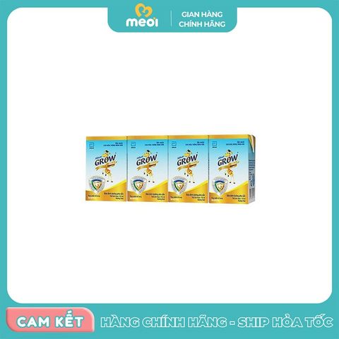  Sữa nước Abbott Grow Gold hương vani 110ml 4hộp/vỉ 