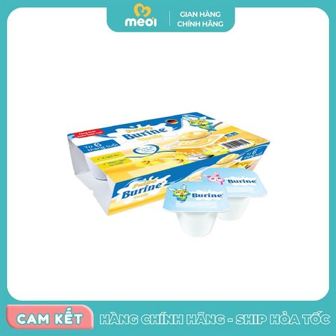  Pudding Burine vị Vanille(Vỉ 6x 50g) 