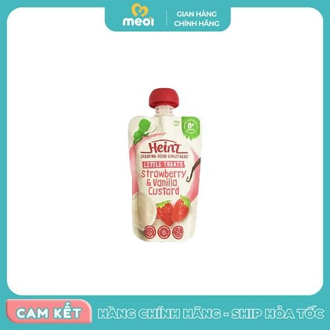  Váng sữa Heinz vị dâu cho bé từ 8M 