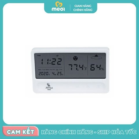 Thiết bị đo độ ẩm và nhiệt độ phòng Moaz