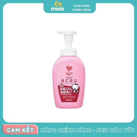  Nước rửa bình dạng chai 500ml Arau 