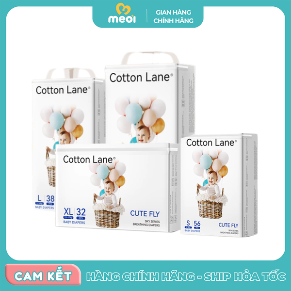 Bỉm dán Cotton Lane cho bé size 4-14kg