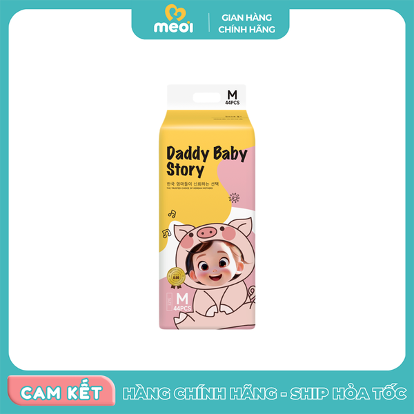 Bỉm quần Daddy Baby Story size M44 6-11kg