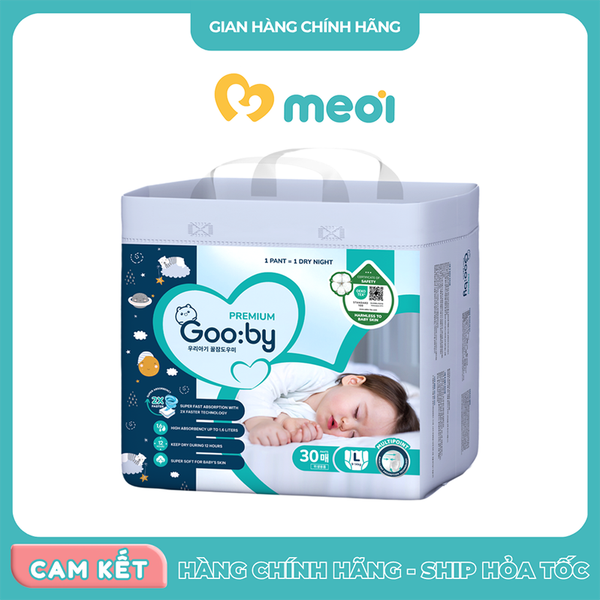 Bỉm quần Gooby Premium L30 (9-14kg)