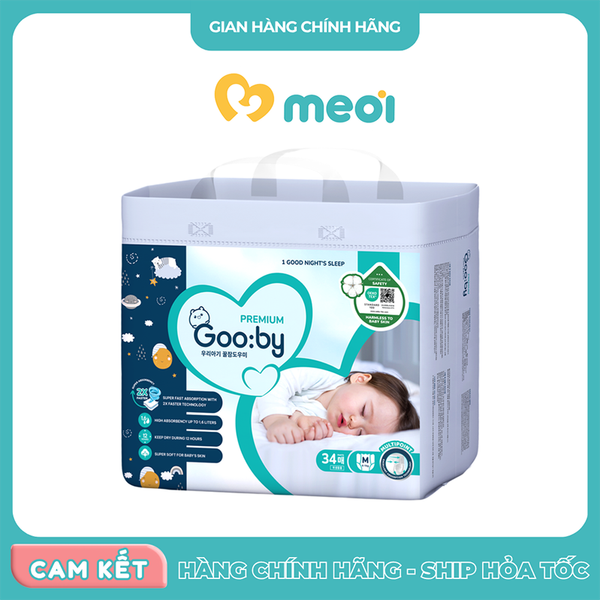 Bỉm quần Gooby Premium M34 (6-11kg)