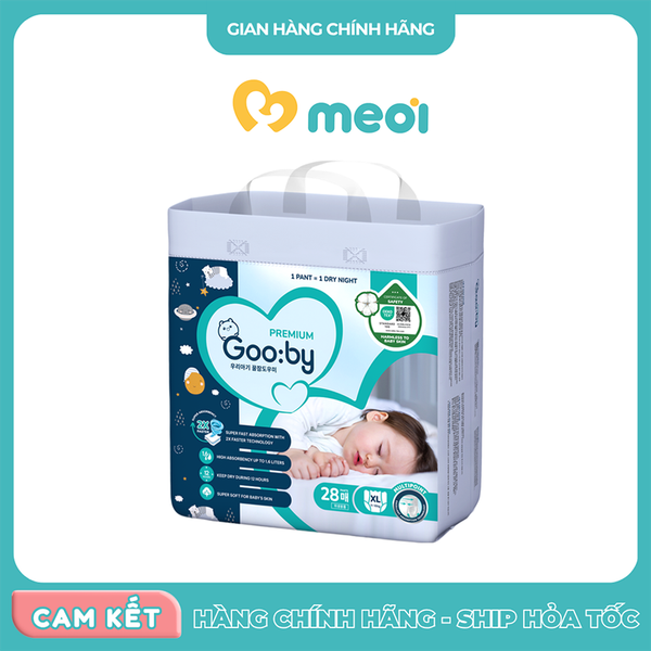 Bỉm quần Gooby Premium XL28 (11-16kg)