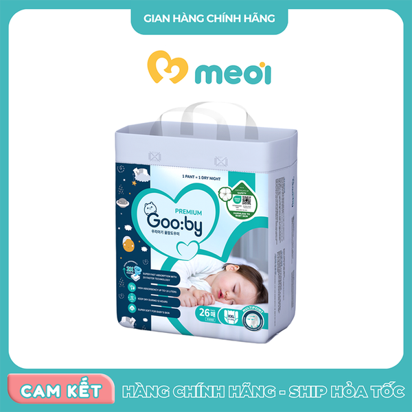 Bỉm quần Gooby Premium XXL26 (14-20kg)