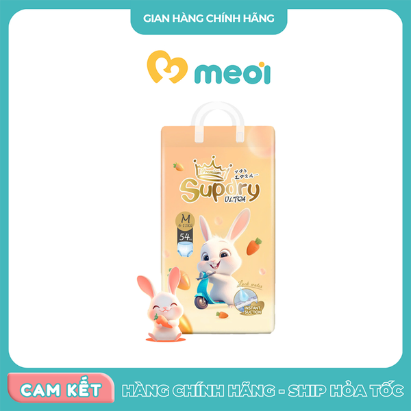 Bỉm quần Supdry Ultra M54 (6-11kg)