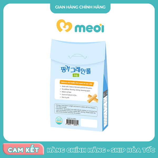 Bánh ngũ cốc Babba's vị sữa 40g 8M+