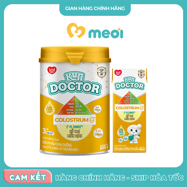 Sữa bột Kun Doctor Colostrum số 1+ 800g 1Y+