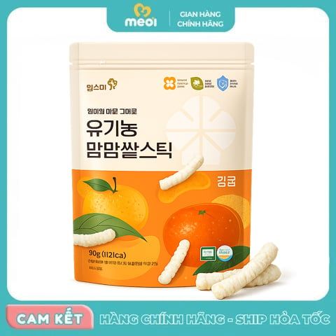  Bánh Gạo Que Vị Cam Quýt Mom's Mi 30g (6M+) 
