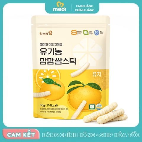  Bánh Gạo Que Vị Thanh Yên Mom's Mi 30g (6M+) 