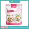Bánh quế cuộn dừa hữu cơ BioBees 40g 1Y+