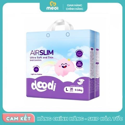  Tã Dán Điều Hòa Doodi AirSlim Chống Hăm Đỏ 