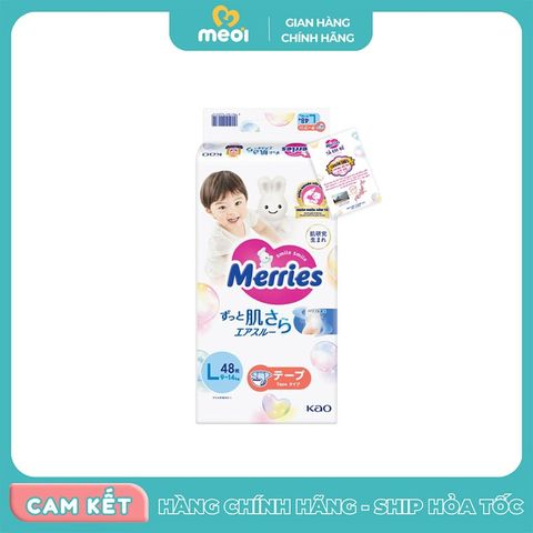  Bỉm dán Merries 