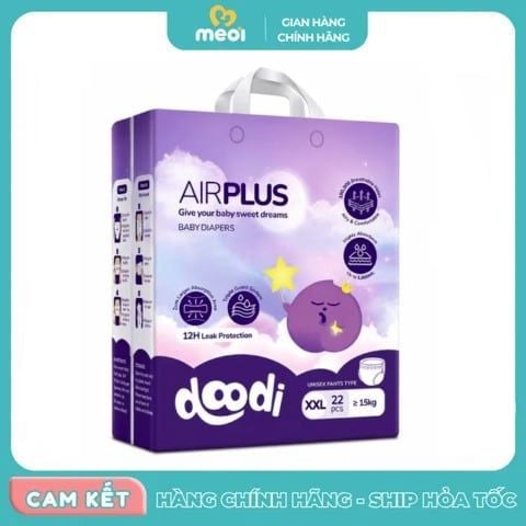  Bỉm Quần Điều Hòa Doodi AirPlus Siêu Thấm Đêm 