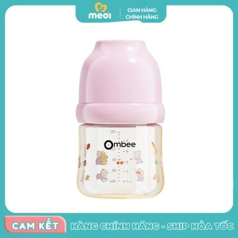  Bình sữa Ombee PPSU Anti-colic phiên bản Angel 170ml 