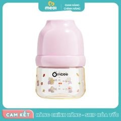 Bình sữa Ombee PPSU Anti-colic phiên bản Angel 90ml