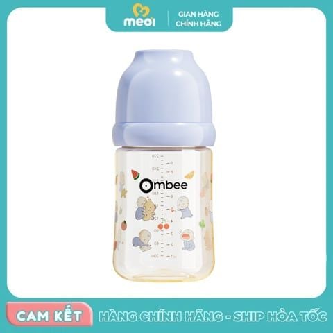  Bình sữa Ombee PPSU Anti-colic phiên bản Prince 270ml 