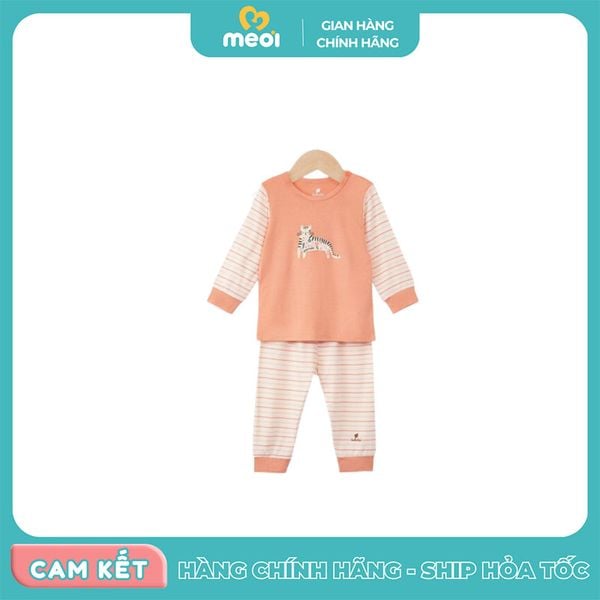  Bộ DTCV Lullaby bamboo NH242V cam kẻ hồng 