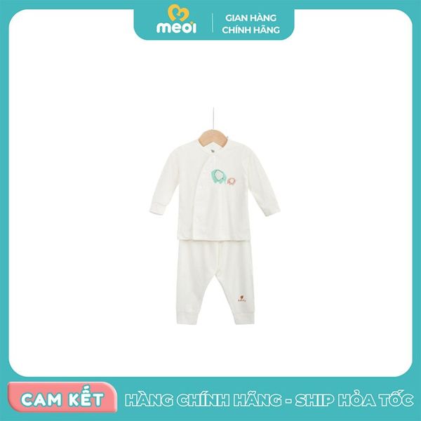  Bộ DTCL Lullaby petit NH213V voi trắng size từ 1 - 3 tháng 