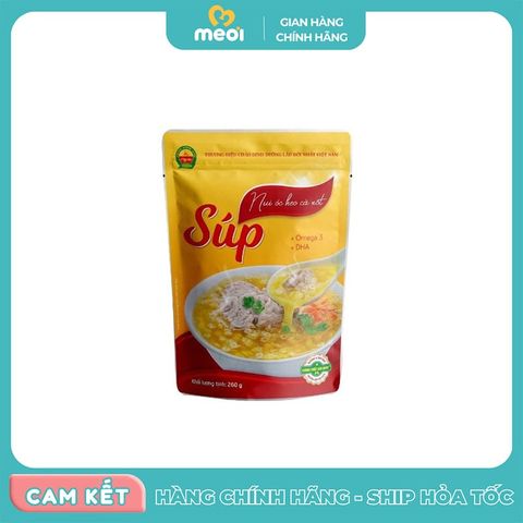  Súp Cây Thị nui hải sản tóc tiên 260g 