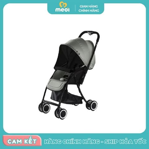  Xe đẩy Vovo 2 chiều màu xám 