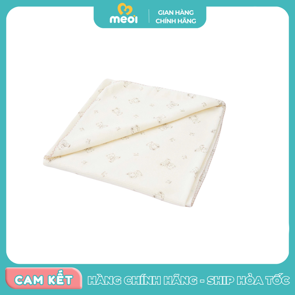  Chăn mây Piumie Waffle cotton họa tiết gấu 