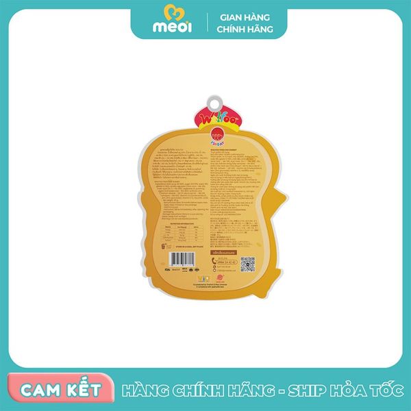  Kẹo dẻo hình Trứng Chiên Wolfoo 40g 