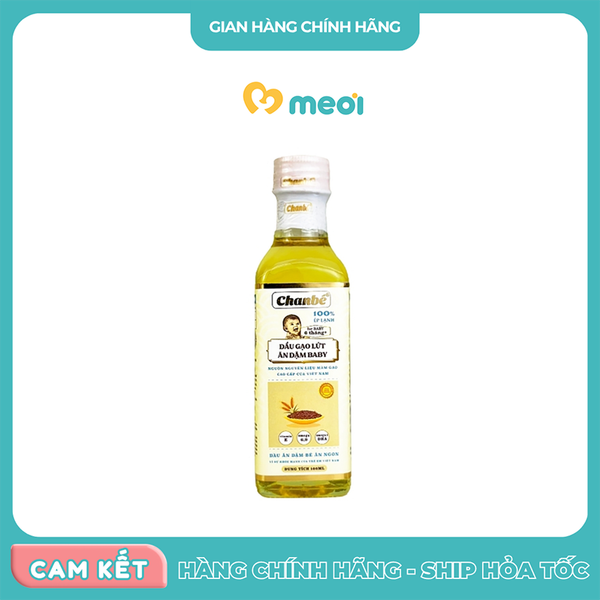 Dầu gạo lứt Chan bé 100ml
