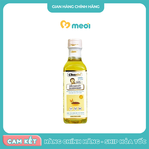  Dầu gạo lứt Chan bé 100ml 