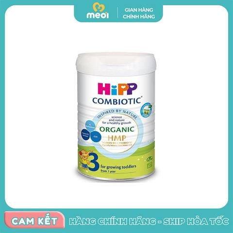  Sữa Hipp Organic bổ sung HMP&GOS số 3 - 800g 