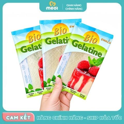 Gelatin Ewald hữu cơ 20g 6M+