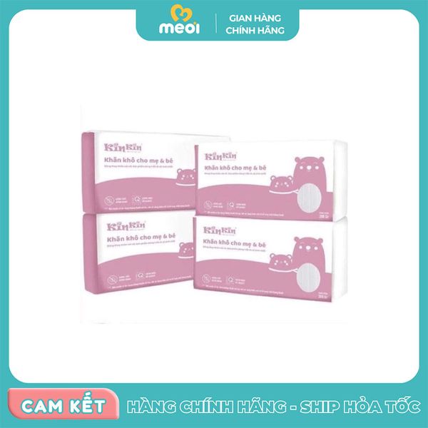  Khăn vải khô cho mẹ và bé KinKin 300g 