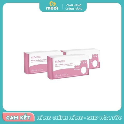  Khăn vải khô cho mẹ và bé KinKin 300g 