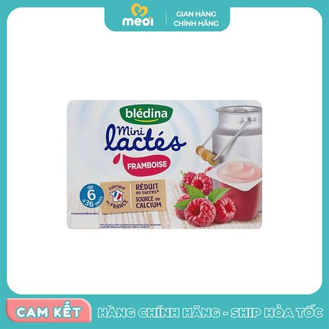  Sữa Chua Bledina Vị Mâm Xôi Pháp Cho Bé Từ 6 Tháng Tuổi 