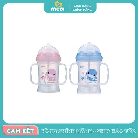 Bình tập uống có tay cầm xanh,hồng Ku-Ku 5462 