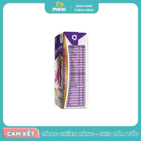  Sữa nước Pediasure pha sẵn hương vani 180ml vỉ 4 