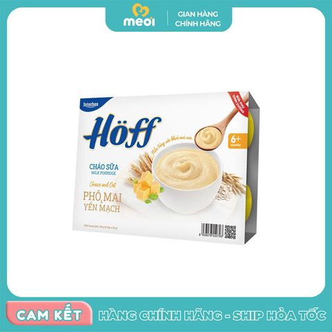  Cháo Sữa Phomai & Yến Mạch Hoff vỉ 6*8 