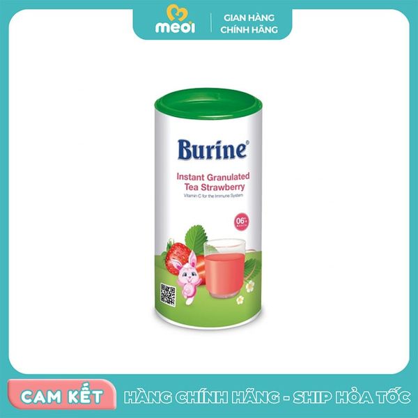  Trà cốm hoa quả Burine hương dâu tây 