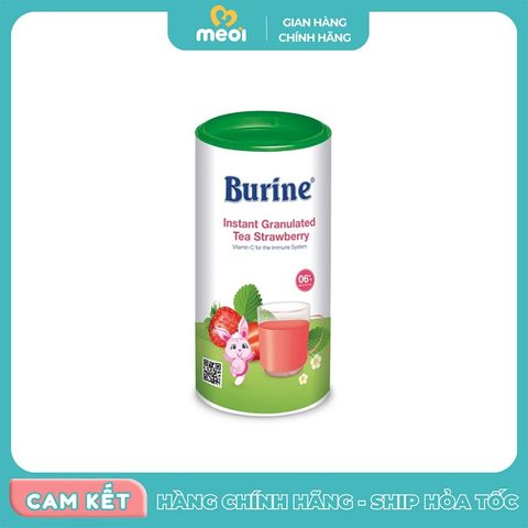  Trà cốm hoa quả Burine hương dâu tây 