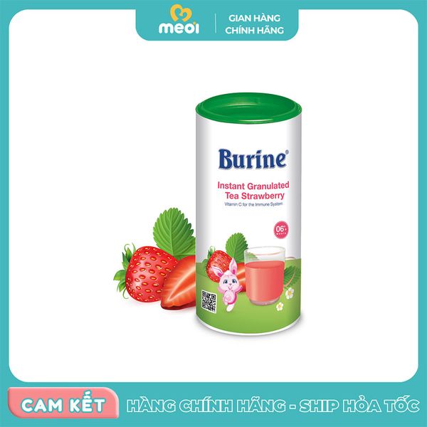  Trà cốm hoa quả Burine hương dâu tây 