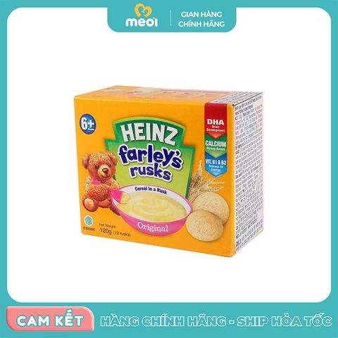  Bánh ăn dặm Heinz 6m+ truyền thống 120g 