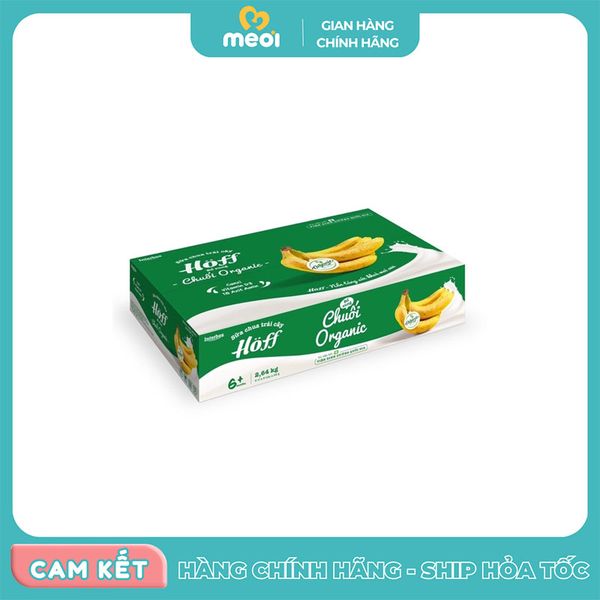  Sữa chua Hoff Organic Chuối vỉ 6*8 