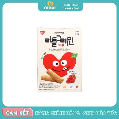  Bánh ngũ cốc Kemy Kids dâu 